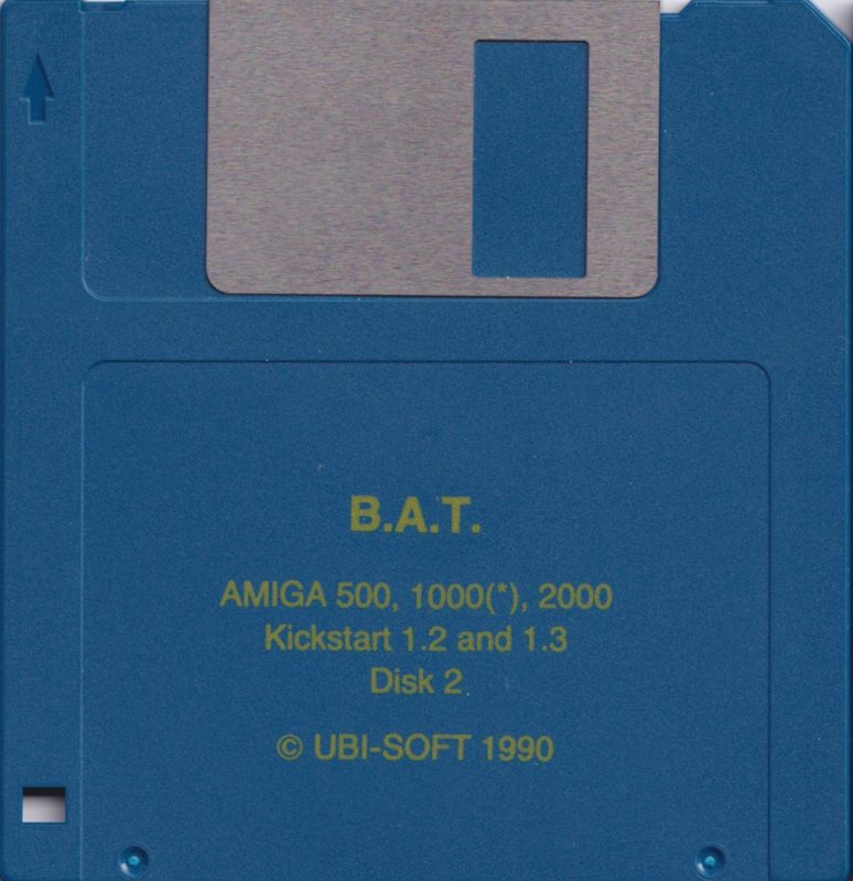 Media for Quest & Glory (Amiga): B.A.T. Disk 2