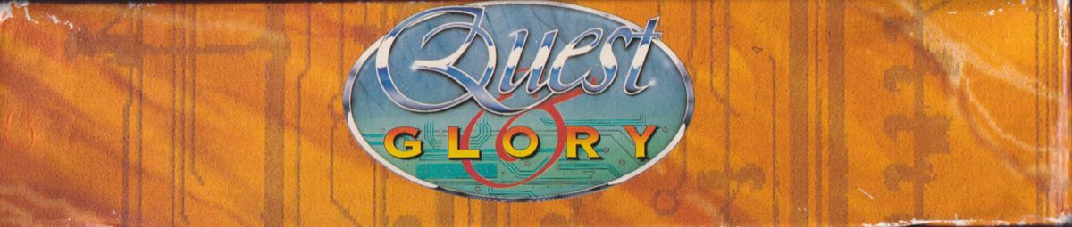 Spine/Sides for Quest & Glory (Amiga): Top