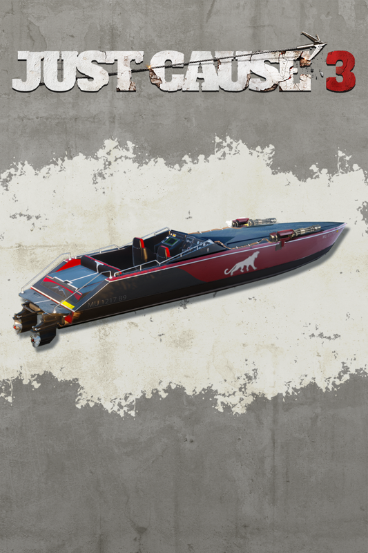 Front Cover for Just Cause 3: Mini-Gun Racing Boat (Xbox One) (Download release)