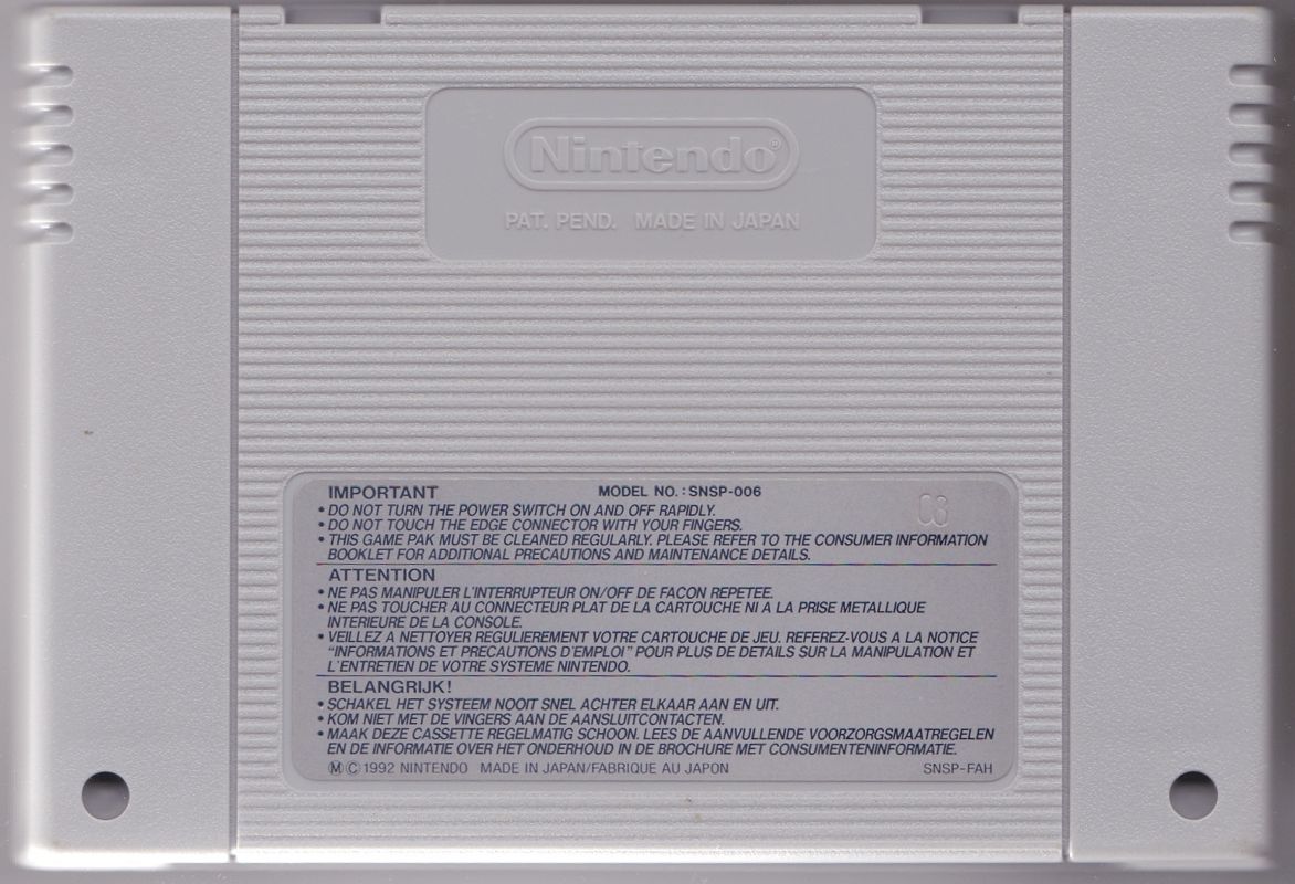 Media for The Legend of Zelda: A Link to the Past (SNES): Back