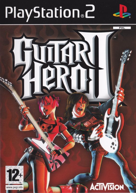 Front Cover for Guitar Hero II (PlayStation 2)