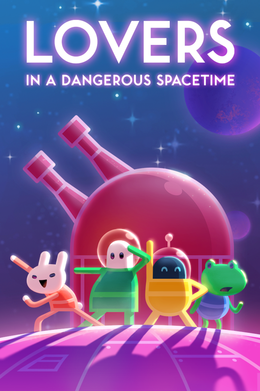 Front Cover for Lovers in a Dangerous Spacetime (Xbox One) (Download release)