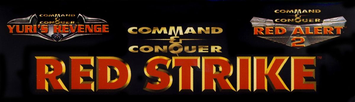 Spine/Sides for Command & Conquer: Red Strike (Windows): Top