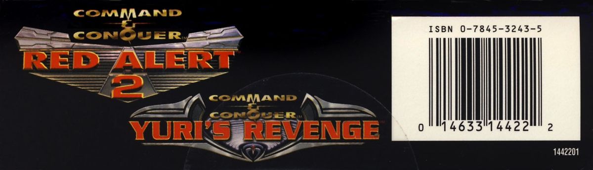 Spine/Sides for Command & Conquer: Red Strike (Windows): Bottom