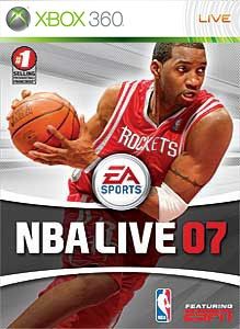 Front Cover for NBA Live 07 (Xbox 360) (Games on Demand release)