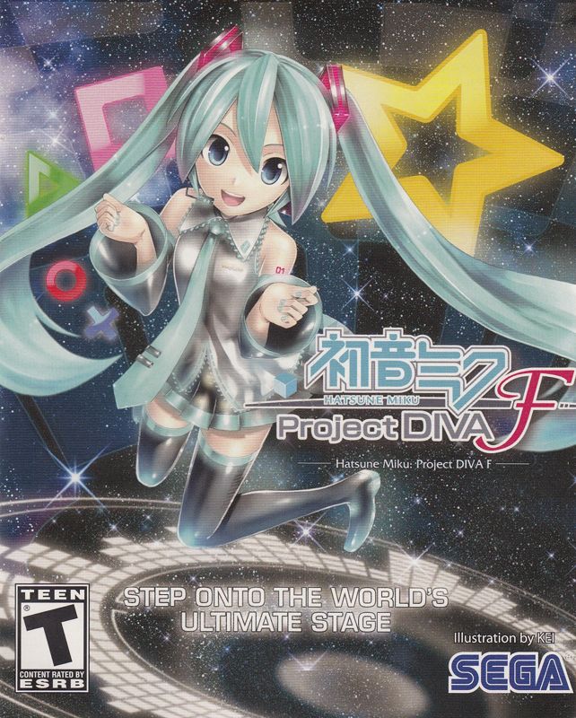 Hatsune Miku: Project DIVA F Cover Or Packaging Material - MobyGames