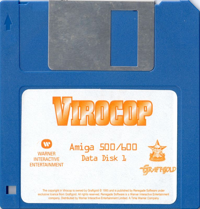 Media for Virocop (Amiga): Data Disk 1