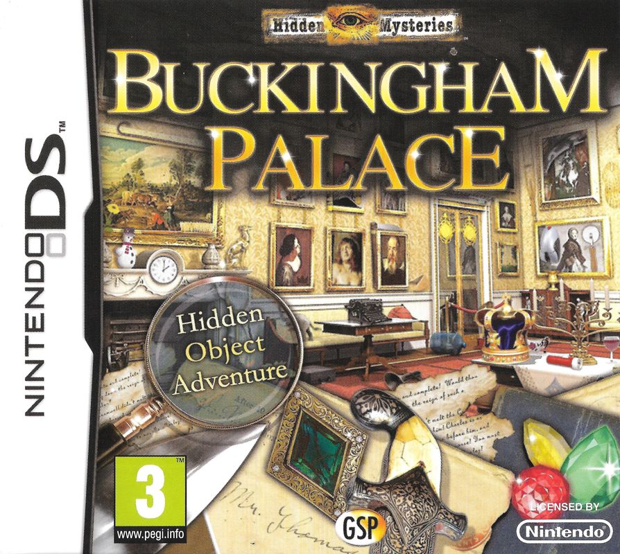 Front Cover for Hidden Mysteries: Buckingham Palace (Nintendo DS)