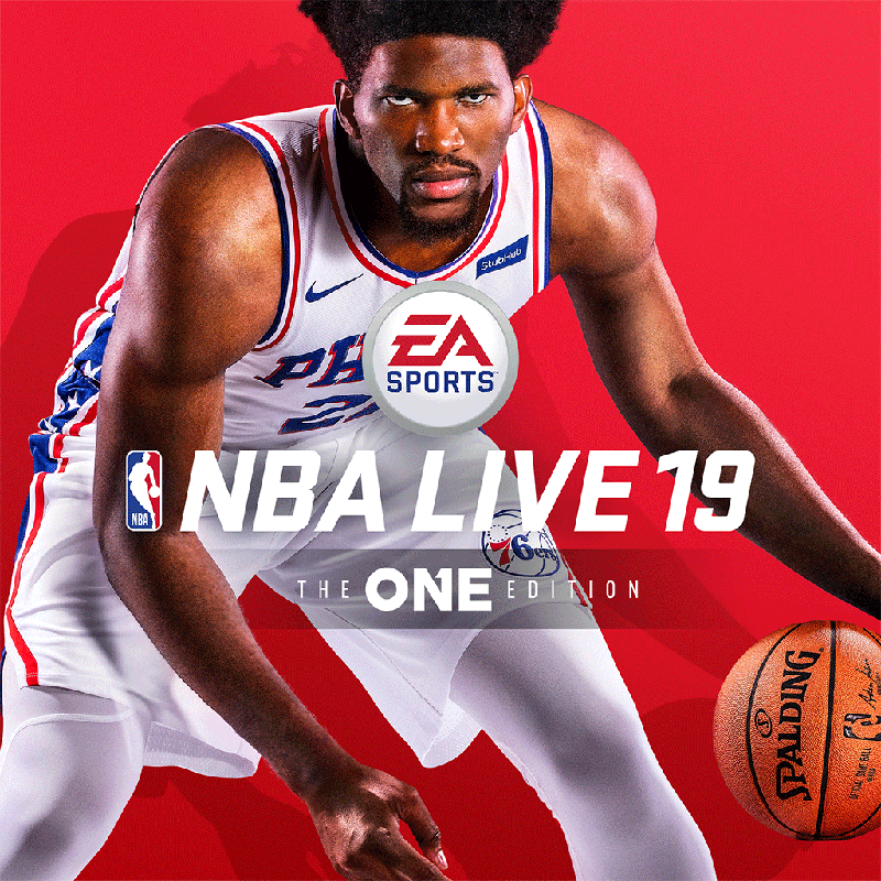 Front Cover for NBA Live 19: The One Edition (PlayStation 4) (download release)