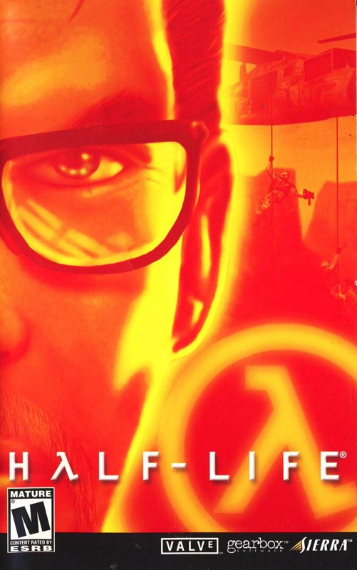 Manual for Half-Life (PlayStation 2): Front