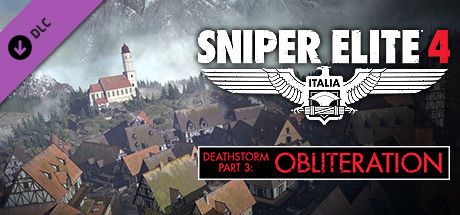 Front Cover for Sniper Elite 4: Italia - Deathstorm: Part 3 - Obliteration (Windows) (Steam release)