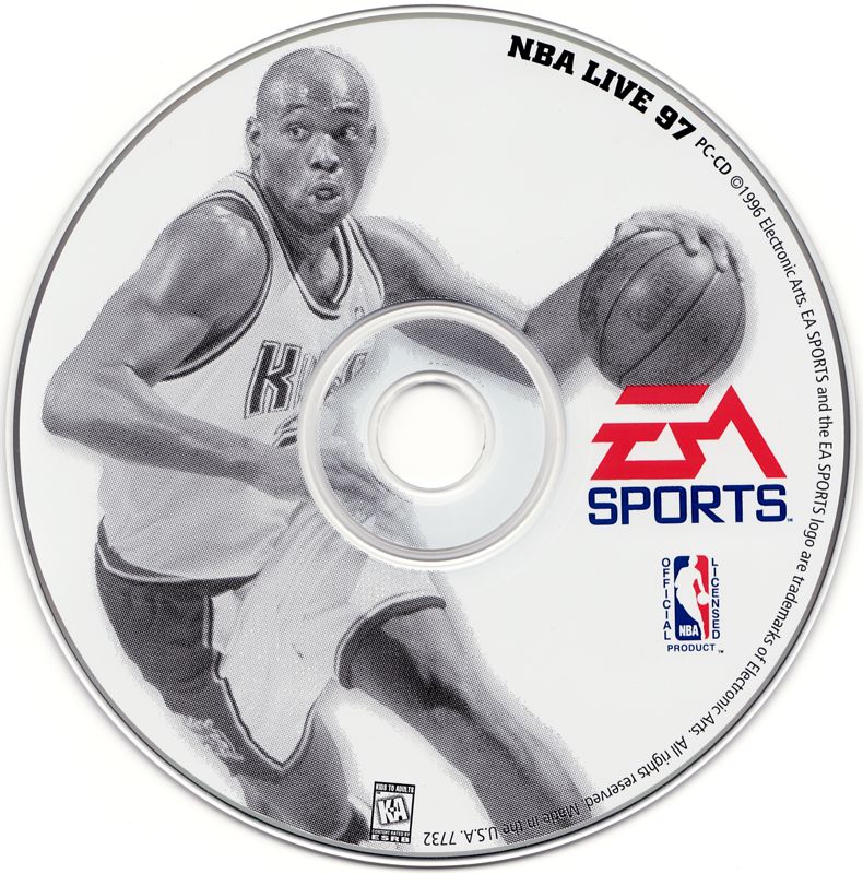 Media for NBA Live 97 (DOS and Windows)
