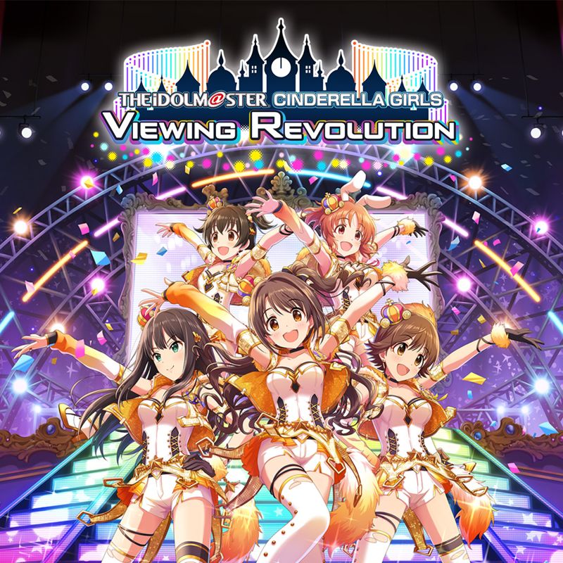 Front Cover for The iDOLM@STER: Cinderella Girls - Viewing Revolution (PlayStation 4) (download release)