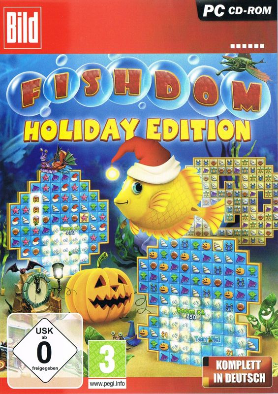 Front Cover for Fishdom: Holiday Edition (Windows) (Bild release)