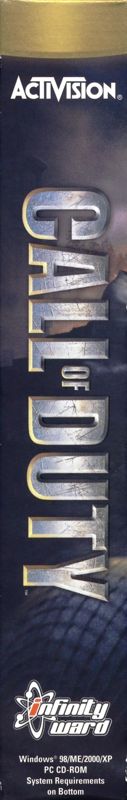 Spine/Sides for Call of Duty (Windows) (Game of the Year release): Left