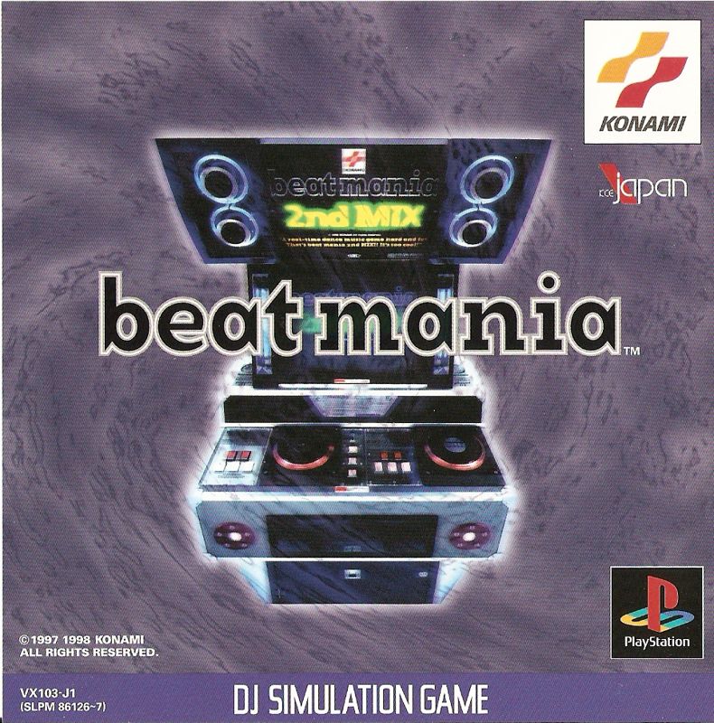 Front Cover for beatmania (PlayStation)