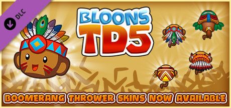 Front Cover for Bloons TD 5: Tribal Boomerang Thrower Skin (Macintosh and Windows) (Steam release)