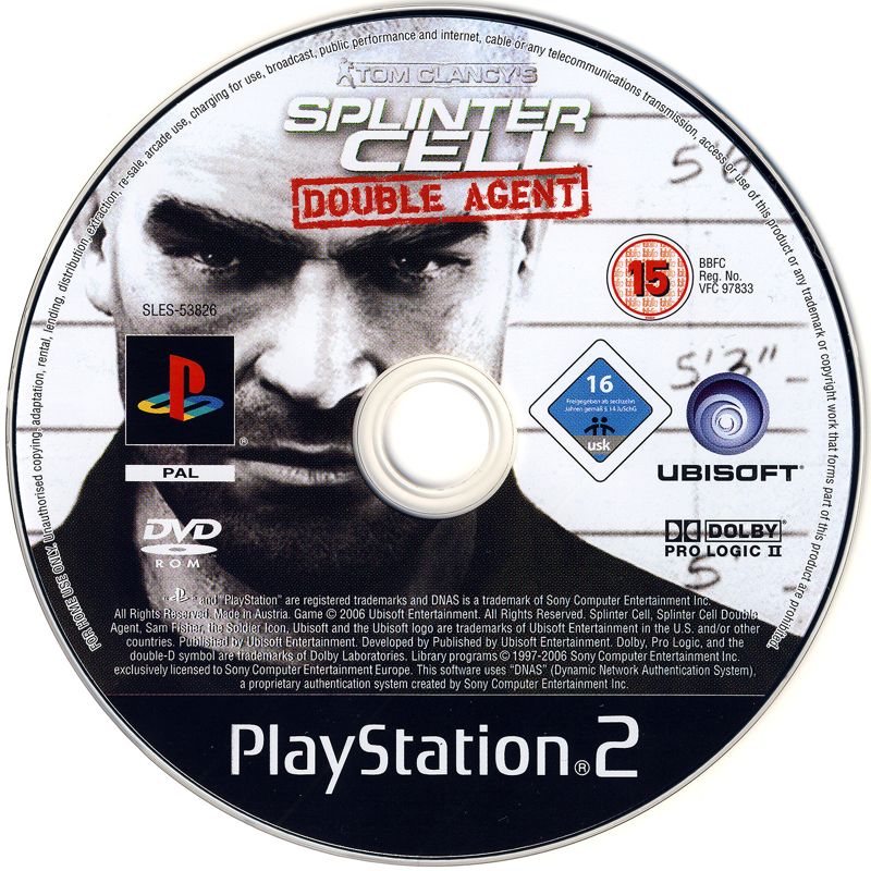  Tom Clancy's Splinter Cell Double Agent - Playstation