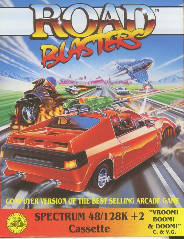 Front Cover for RoadBlasters (ZX Spectrum)