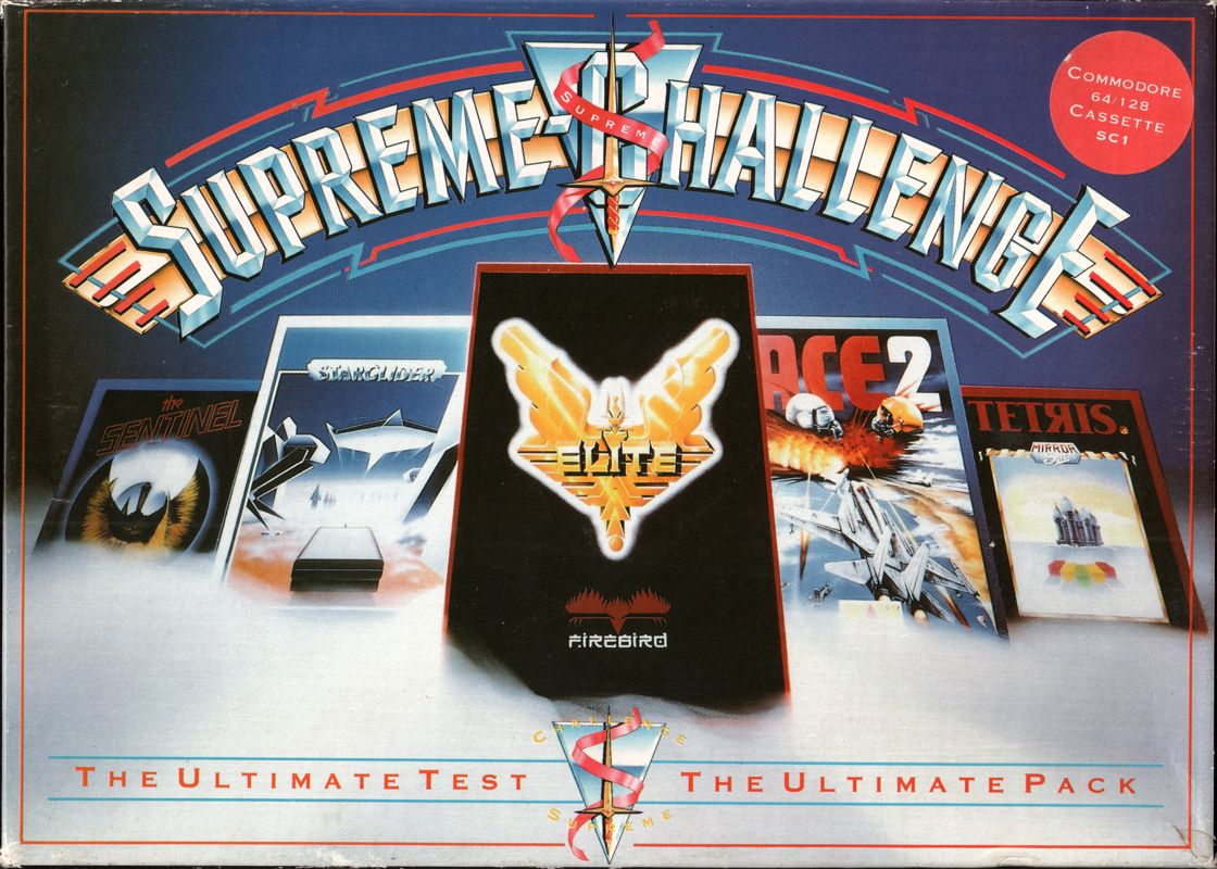 Front Cover for Supreme Challenge (Commodore 64) (Cassette release)