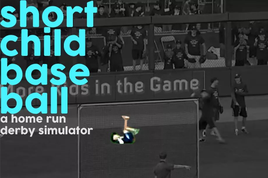 Front Cover for Short Child Baseball Simulator (Browser)