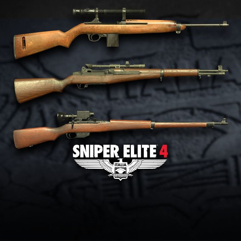 Front Cover for Sniper Elite 4: Italia - Allied Forces Rifles (PlayStation 4) (download release)
