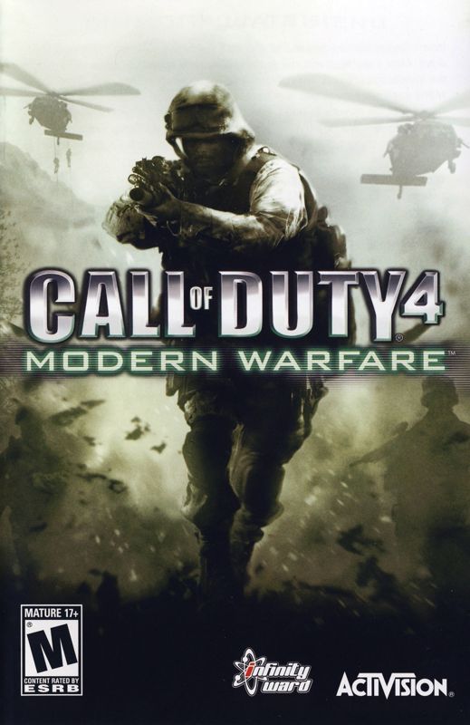 Manual for Call of Duty 4: Modern Warfare (Limited Collector's Edition) (Windows): Front