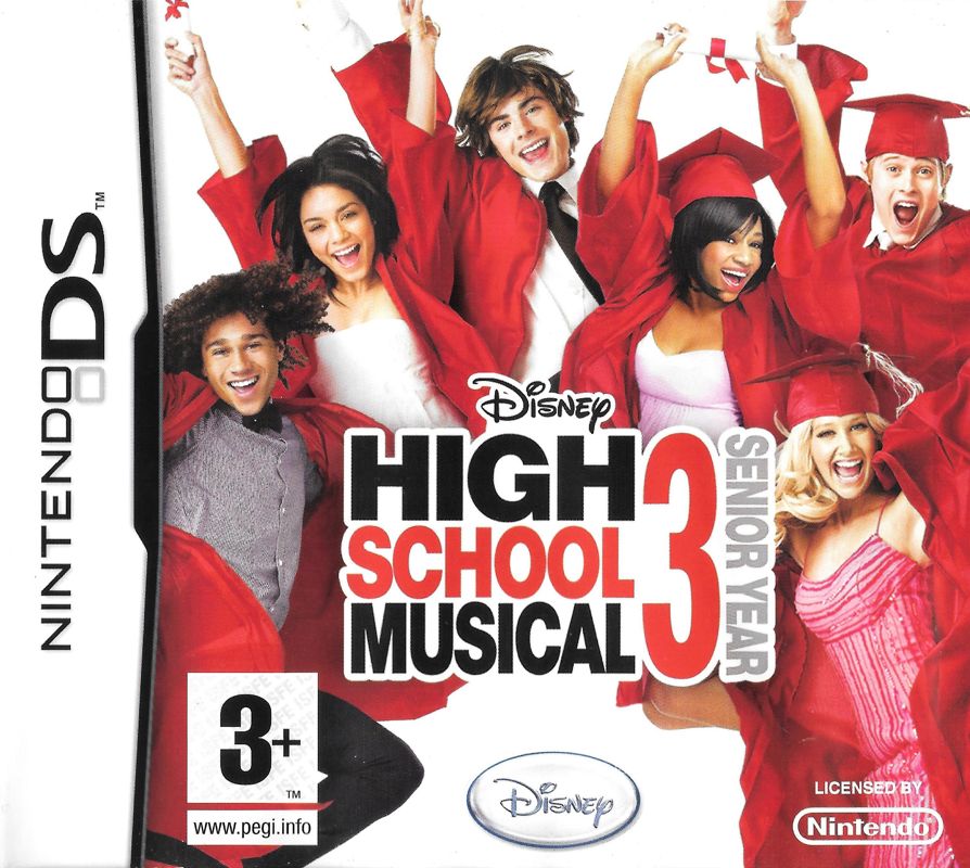 Front Cover for High School Musical 3: Senior Year (Nintendo DS)