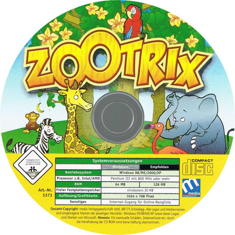 Media for Zootrix (Windows)