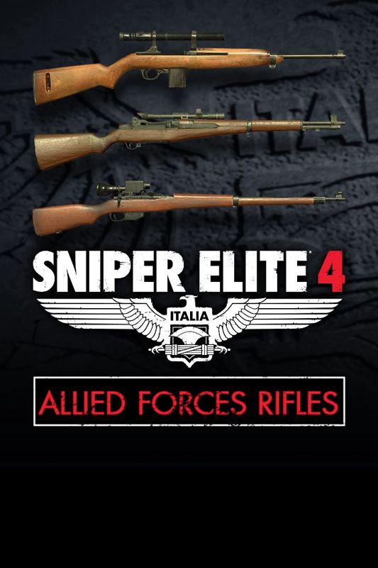 Front Cover for Sniper Elite 4: Italia - Allied Forces Rifles (Xbox One) (download release)