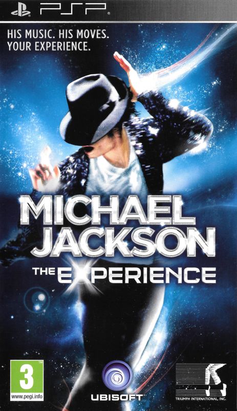 Front Cover for Michael Jackson: The Experience (PSP)