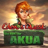 Front Cover for Eden's Quest: The Hunt for Akua (Macintosh and Windows) (Harmonic Flow release)