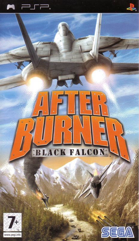 Front Cover for After Burner: Black Falcon (PSP)