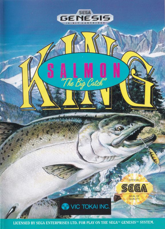 Front Cover for King Salmon: The Big Catch (Genesis)