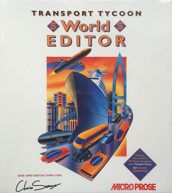 Front Cover for Transport Tycoon: World Editor (DOS)