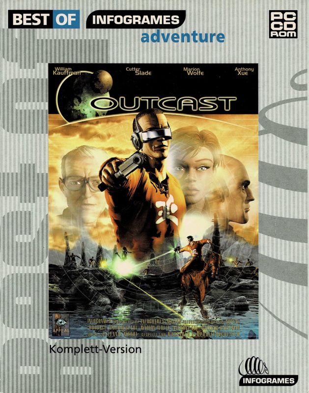 Front Cover for Outcast (Windows) (Best of Infogrames release)