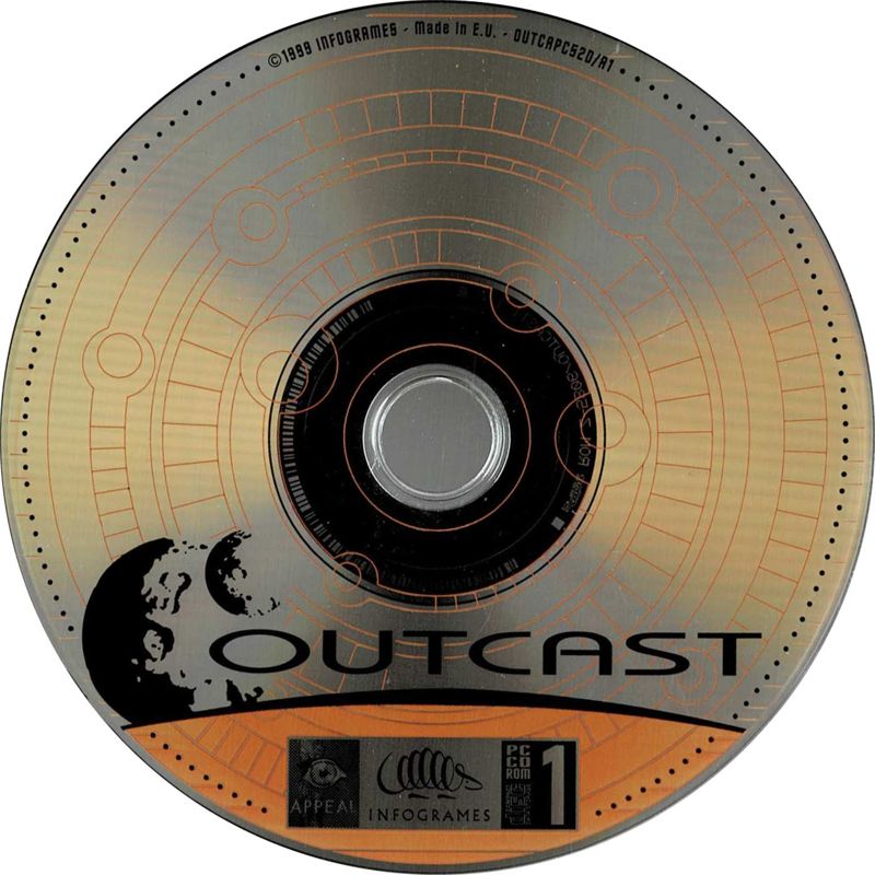 Media for Outcast (Windows) (Best of Infogrames release): Disc 1
