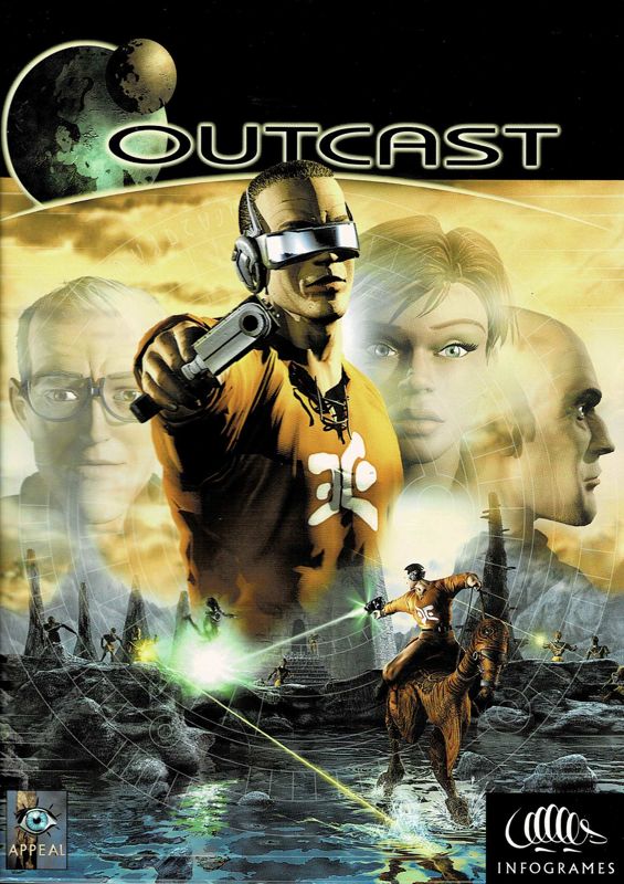 Manual for Outcast (Windows) (Best of Infogrames release): Front