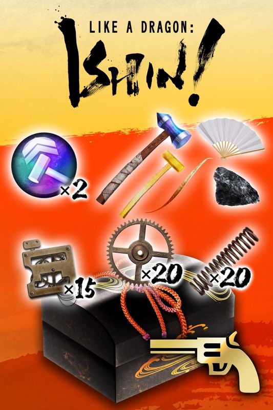 Like a Dragon Ishin! Gun Upgrade Materials Kit cover or packaging