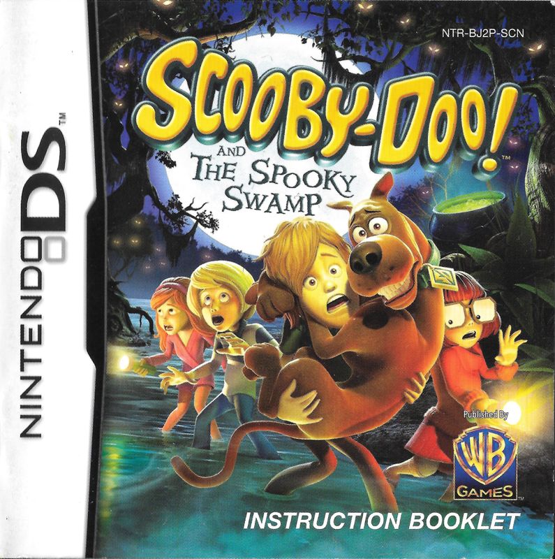 Manual for Scooby-Doo! and the Spooky Swamp (Nintendo DS): Front