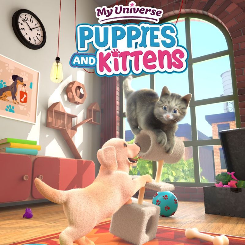 Front Cover for My Universe: Puppies and Kittens (Nintendo Switch) (download release)