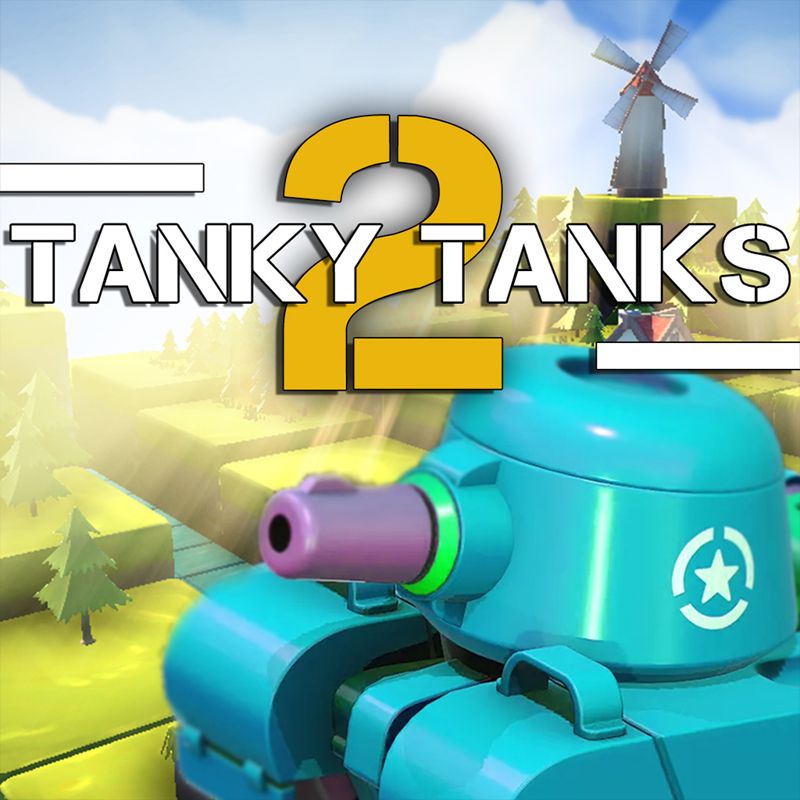 Front Cover for Tanky Tanks 2 (Nintendo Switch) (download release)