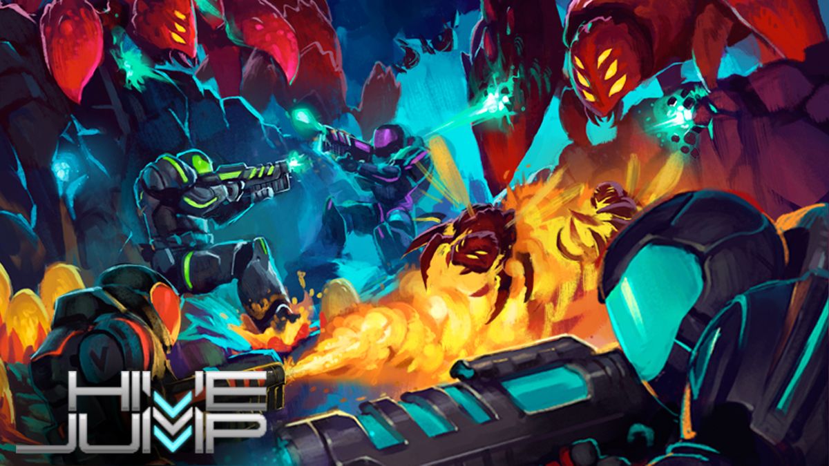 Front Cover for Hive Jump (Nintendo Switch) (download release): 2nd version