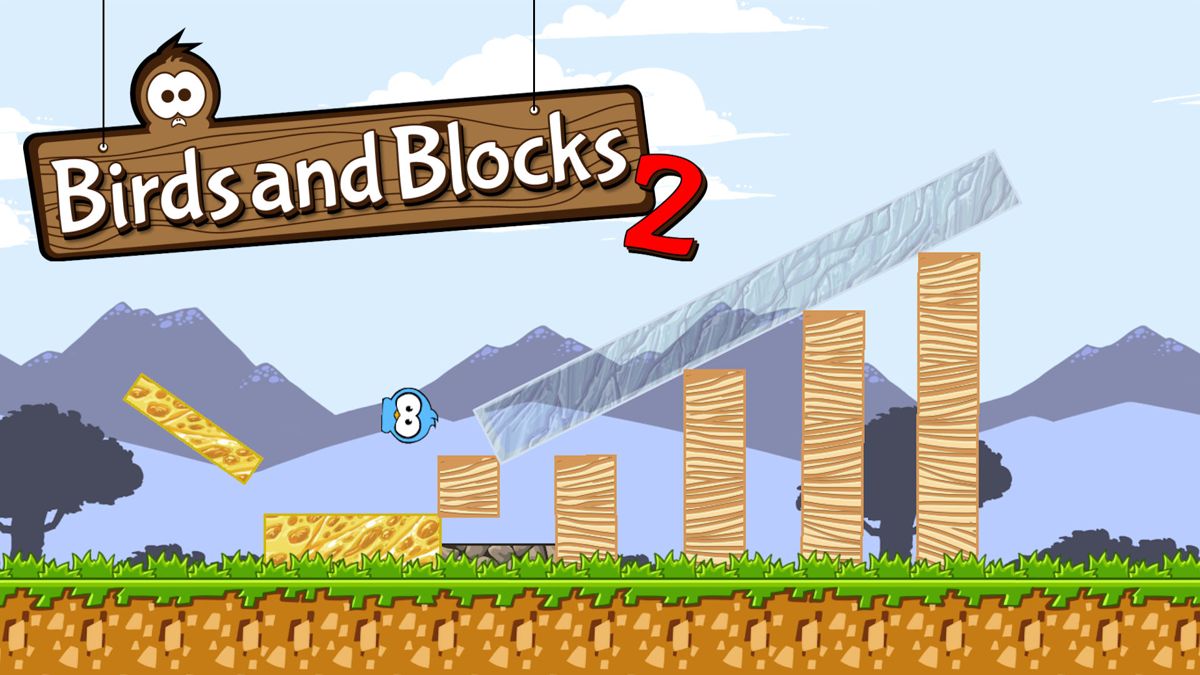 Front Cover for Birds'n'Blocks 2 (Nintendo Switch) (download release)