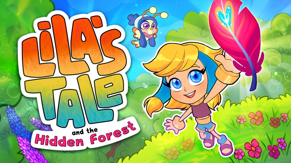 Front Cover for Lila's Tale and the Hidden Forest (Nintendo Switch) (download release)