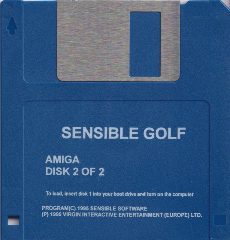 Media for Sensible Golf (Amiga): Disk 2