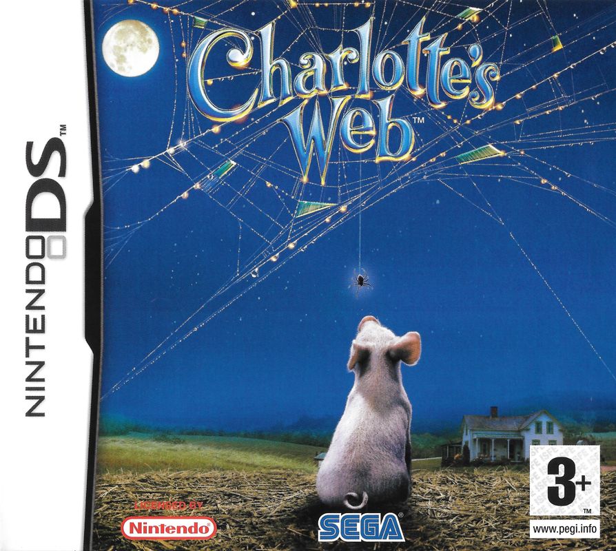 Front Cover for Charlotte's Web (Nintendo DS)
