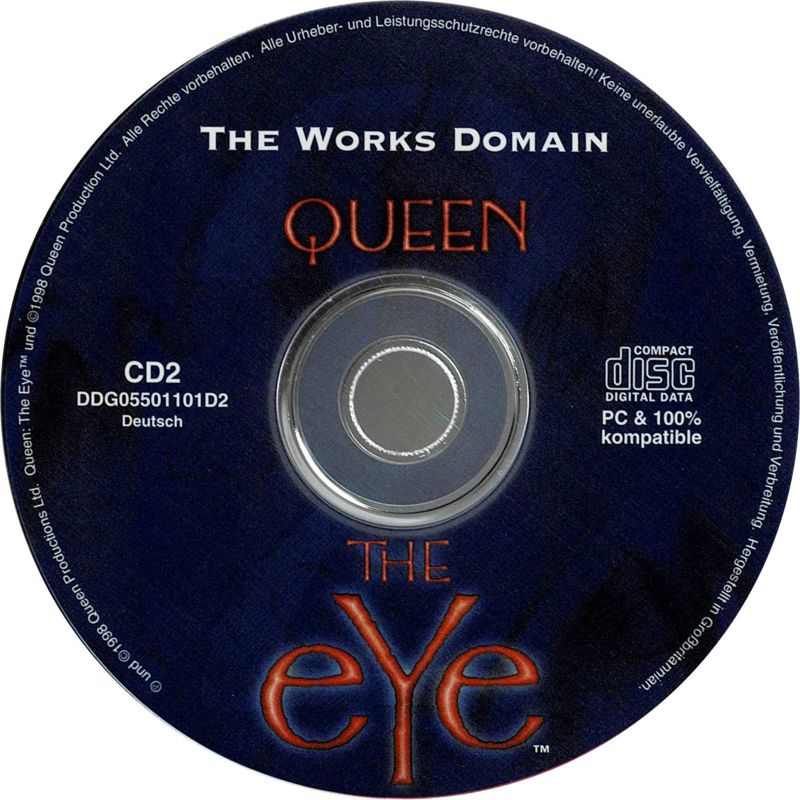 Media for Queen: The eYe (DOS): Disc 2