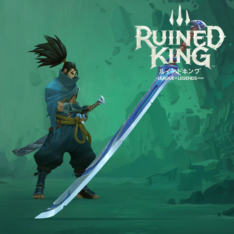 Front Cover for Ruined King: A League of Legends Story - Manamune Sword for Yasuo (PlayStation 4 and PlayStation 5) (download release)