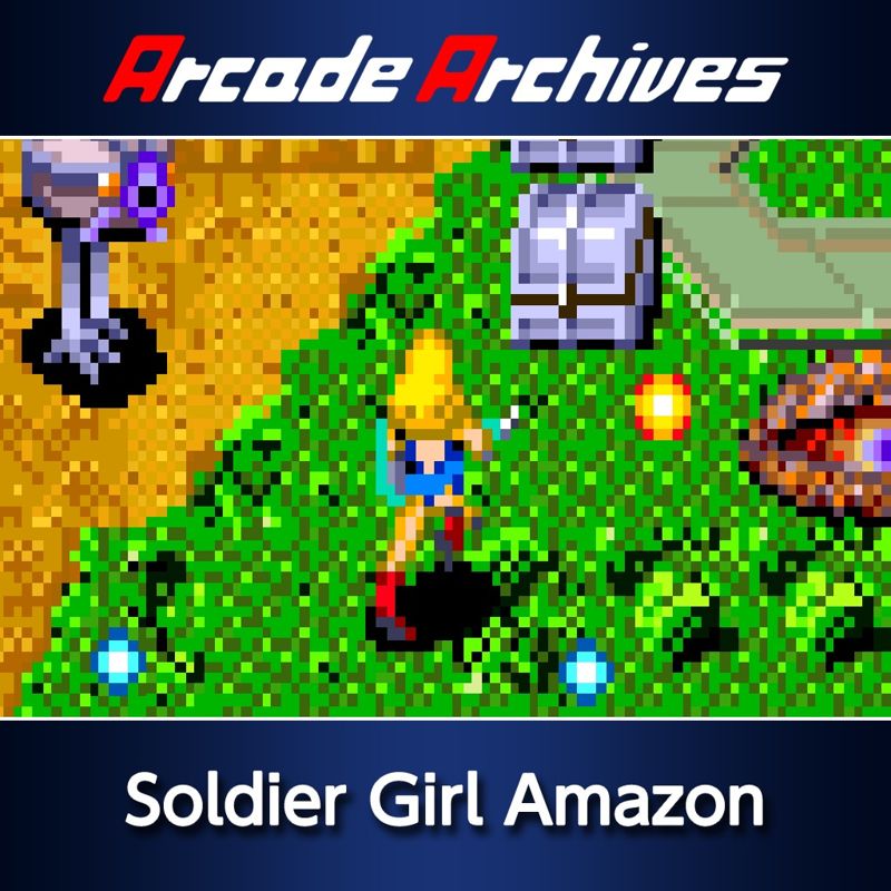 Front Cover for Soldier Girl Amazon (PlayStation 4) (PSN (SEN) release)